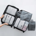 Kit 7 Bolsas Organizadoras Para Mala de Viagem STORAGE BAG - [PAGUE 4 LEVE 7 - SUPER PROMOÇÃO POR TEMPO LIMITADO]